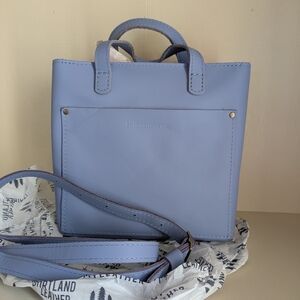 Portland Leather Lavender Mini Crossbody Tote